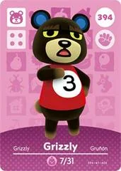 Grizzly #394 [Animal Crossing Series 4] - Nintendo DS - Retrocharting