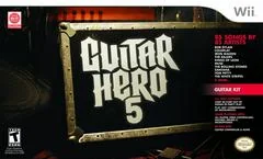 Guitar Hero 5 [Guitar Bundle] - Wii - Retrocharting