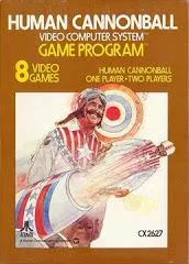 Human Cannonball [Text Label] - Atari 2600 - Retrocharting