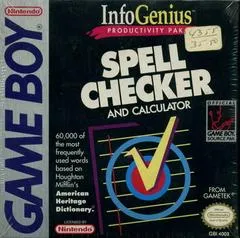 InfoGenius: Spell Checker and Calculator - GameBoy - Retrocharting