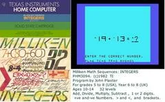 Background - Intergers - TI-99  - Retrocharting