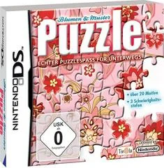 Jigsaw Puzzle ÔÇô Flower And Pattern - Nintendo DS - Retrocharting