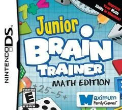 Junior Brain Trainer Math - Nintendo DS - Retrocharting