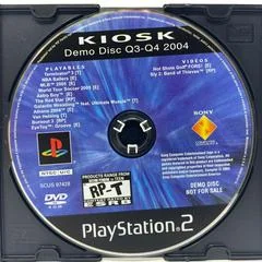Kiosk Demo Disc Q3-Q4 2004 [Not For Resale] - PlayStation 2 - Retrocharting