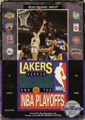 Background - Lakers vs. Celtics and the NBA Playoffs [Cardboard Box] - Sega Genesis - Retrocharting