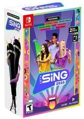 Background - Let's Sing 2026 With 2 Mics - Nintendo Switch - Retrocharting