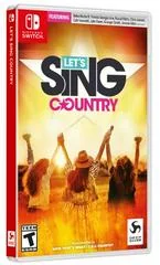 Let's Sing: Country - Nintendo Switch - Retrocharting