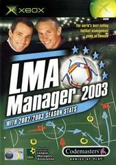 LMA Manager 2003 - Xbox - Retrocharting
