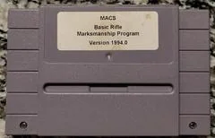 Background - M.A.C.S. Basic Rifle Marksmanship Program - Super Nintendo - Retrocharting