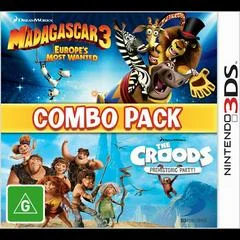 Madagascar 3: Europe's Most Wanted & The Croods: Prehistoric Party Combo Pack - Nintendo DS - Retrocharting