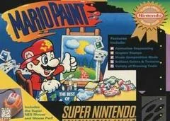 Mario Paint [Player's Choice] - Super Nintendo - Retrocharting