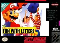 Mario's Early Years Fun with Letters - Super Nintendo - Retrocharting