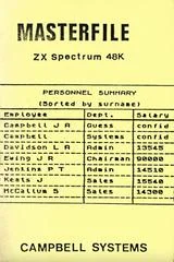 Background - Masterfile - ZX Spectrum - Retrocharting