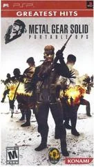 Background - Metal Gear Solid Portable Ops [Greatest Hits] - PSP - Retrocharting