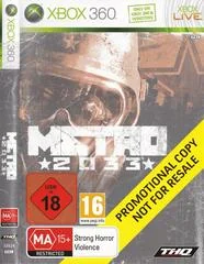 Metro 2033 [Not for Resale] - Xbox 360 - Retrocharting