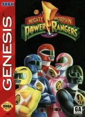 Mighty Morphin Power Rangers [Cardboard Box] - Sega Genesis - Retrocharting