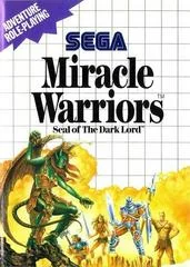 Miracle Warriors Seal of The Dark Lord - Sega Master System - Retrocharting