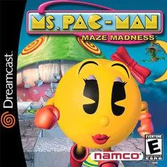 Ms Pac Man Maze Madness - Sega Dreamcast - Retrocharting