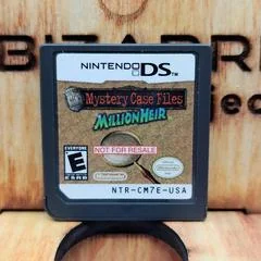 Mystery Case Files MillionHeir [Not for Resale] - Nintendo DS - Retrocharting