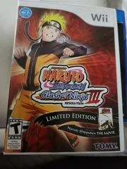 Naruto Shippuden Clash of Ninja Revolution 3 [Limited Edition] - Wii - Retrocharting