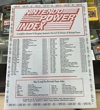 Nintendo Power Index [1st Edition] - Nintendo Power - Retrocharting