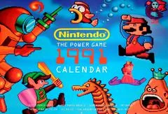 Nintendo The Power Game 1991 Calendar - Nintendo Power - Retrocharting