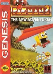 Background - Pac-Man 2 The New Adventures [Cardboard Box] - Sega Genesis - Retrocharting