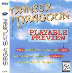 Panzer Dragoon Playable Preview - Sega Saturn - Retrocharting