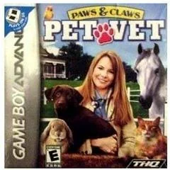 Paws Claws Pet Vet - GameBoy Advance - Retrocharting