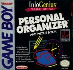 Background - Personal Organizer & Phone Book - GameBoy - Retrocharting