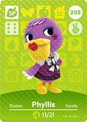Background - Phyllis #205 [Animal Crossing Series 3] - Nintendo DS - Retrocharting