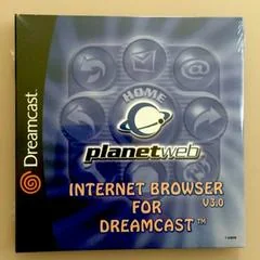 PlanetWeb Web Browser 3.0 - Sega Dreamcast - Retrocharting