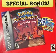 Pokemon Mystery Dungeon Red Rescue Team [Walmart DVD Bundle] - GameBoy Advance - Retrocharting
