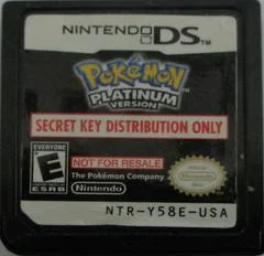 Pokemon [Not for Resale Secret Key] - Nintendo DS - Retrocharting