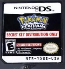 Pokemon Platinum [Secret Key Distribution Cartridge] - Nintendo DS - Retrocharting