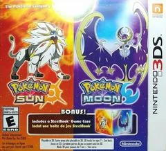 Pokemon Sun & Pokemon Moon Dual Pack [Steelbook Edition] - Nintendo 3DS - Retrocharting