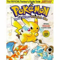 Background - Pokemon Yellow, Red, Blue Trainer's Guide - Strategy Guide - Retrocharting