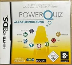 Background - Power Quiz - Allgemeinbildung - Nintendo DS - Retrocharting
