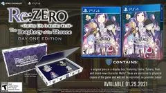 Re:ZERO: The Prophecy of the Throne [Day One Edition] - Playstation 4 - Retrocharting