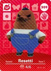 Resetti #309 [Animal Crossing Series 4] - Nintendo DS - Retrocharting