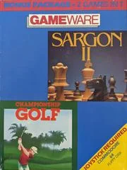 Sargon II & Championship Golf - Commodore 64 - Retrocharting