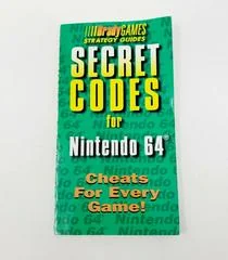 Background - Secret Codes for Nintendo 64 - Strategy Guide - Retrocharting