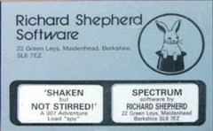 Background - Shaken but not Stirred - ZX Spectrum - Retrocharting