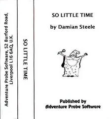 So Little Time - ZX Spectrum - Retrocharting