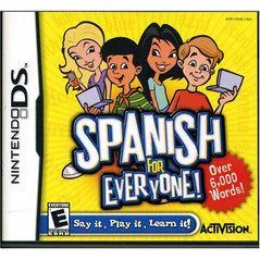 Spanish For Everyone - Nintendo DS - Retrocharting