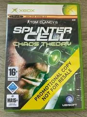 Splinter Cell: Chaos Theory [Not For Resale] - Xbox - Retrocharting