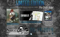 Background - Steins Gate Elite [Limited Edition] - Playstation 4 - Retrocharting