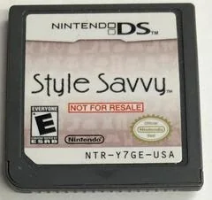 Style Savvy [Not for Resale] - Nintendo DS - Retrocharting