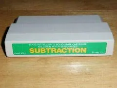 Subtraction - TI-99  - Retrocharting