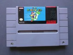 Background - Super Mario World [Reversed Nintendo Seal] - Super Nintendo - Retrocharting